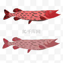 海鲜图案图片_动物图案鱼造型元素