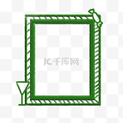 木质框图片_边框卡通