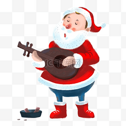 圣诞节圣诞节圣诞老人唱歌