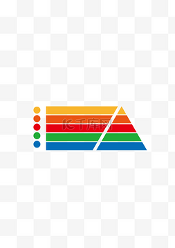 矢量金字塔PPT类目描述