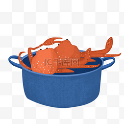 创意海鲜美食图片_创意大闸蟹食物