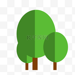 树木大树绿树绿叶树枝植物