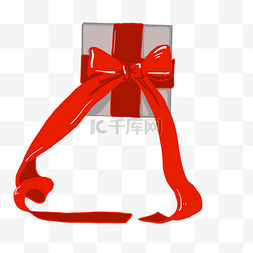 礼物节日礼盒红色带礼盒