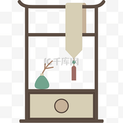 现代家具柜子图片_中国风复古家居系列衣帽架