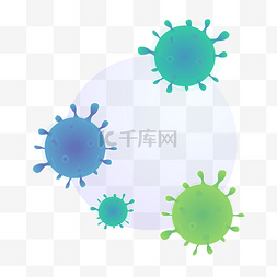 科学科学展板图片_矢量免扣卡通病毒