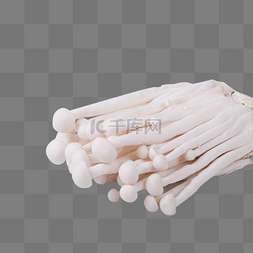 白色创意闪光元素图片_白色创意圆弧蘑菇食物元素
