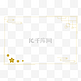 新春浅金色中国风细框矢量边框