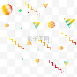 氛围电商图片_卡通矢量促销漂浮氛围电商