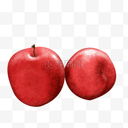 苹果绿色有机图片_红色苹果新鲜水果绿色食品天然健