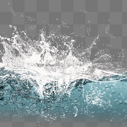 水波纹水波纹图片_蓝色水波纹水滴元素