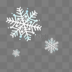 结晶体图片_雪花白雪雪花