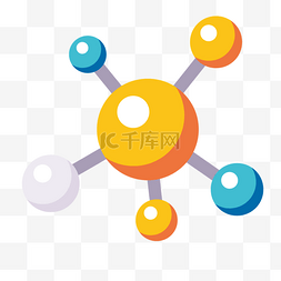 生物学图片_一个立体化的分子结构