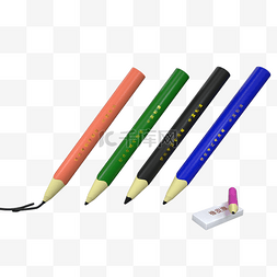专用笔图片_学生考试专用笔颜色五颜六色铅笔