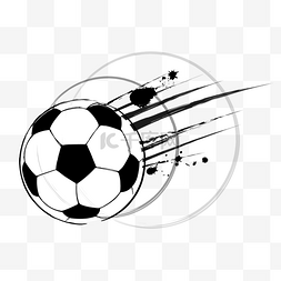 足球比赛设计图片_手绘黑色世界杯足球免扣素材