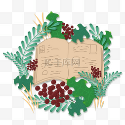 手账叶子图片_ 手账叶子植物 