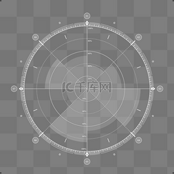 圆盘图片_指南针雷达时钟表盘仪器