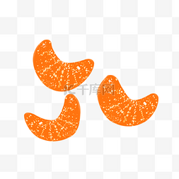 橙色橘子糖果
