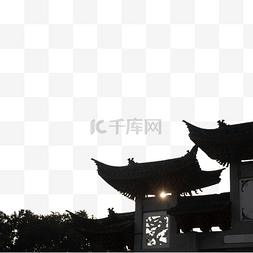 中国风字体上海图片_中国古代城楼建筑