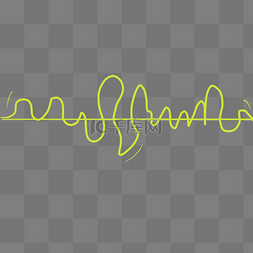 音频编辑软件图片_手绘创意曲线装饰图案
