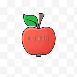 水果类装饰图案创意苹果