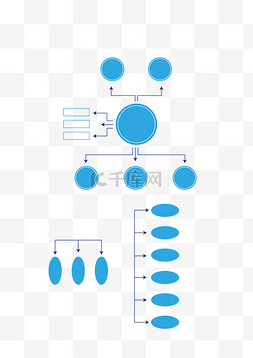 组织框架ppt图片_公司信息图表