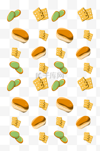 卡通美食底纹图片素材_美食糕点底纹