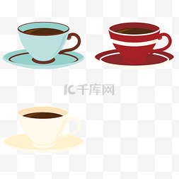 手绘咖啡杯图片_咖啡杯咖啡造型元素