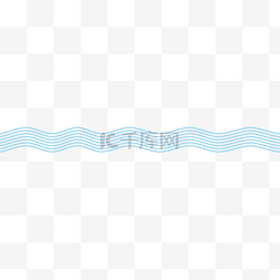 动感波纹元素图片_蓝色水波纹矢量图