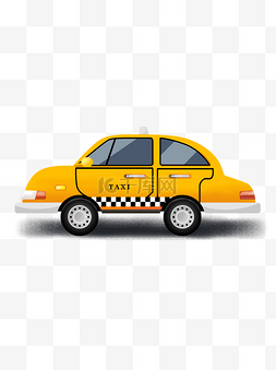 黄色蜡烛光图片_一辆黄色出租车卡通元素