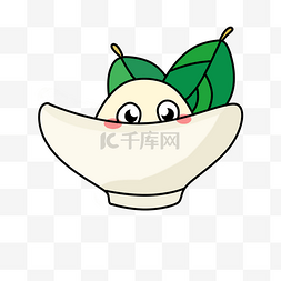 端午节传统美食粽子插画