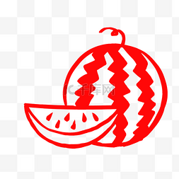 苹果ai素材图片_红色西瓜水果