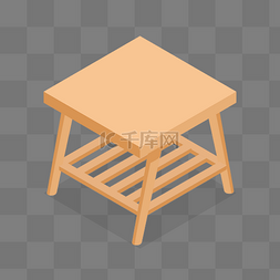 方形木质图片_木质小凳子