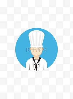 扁平化厨师图片_人物职业厨师形象元素