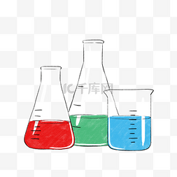 实验烧杯液体图片_化学烧杯用品插图