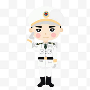 军人元素素材图片素材矢量建军节装饰素材