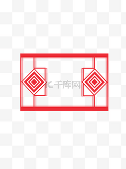 中国风图案设计图片_中国风喜庆边框元素之复古古典图