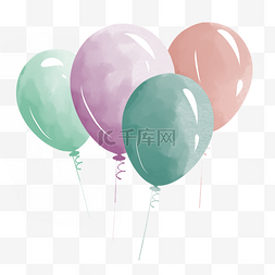 气球庆祝喜悦心情