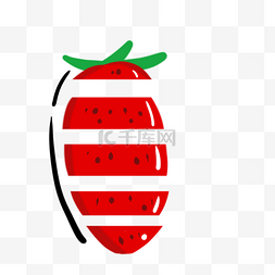 切开的草莓草莓图片_切开的艺术性草莓水果