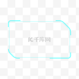 科技不规则框图片-科技不规则框素材-科技不规则框模板图片下载-千库网