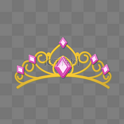 紫色的宝石皇冠 