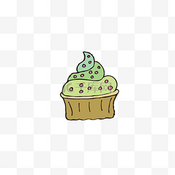 卡通蛋糕造型图片_蛋糕食物小蛋糕元素