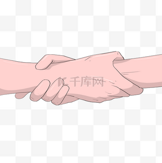 握手手腕手部姿势