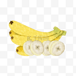 美味香蕉图片_水果香蕉黄色新鲜夏日甜PNG