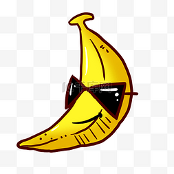表情眼镜图片_戴眼镜的香蕉