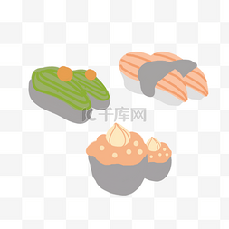 美味日本寿司插画
