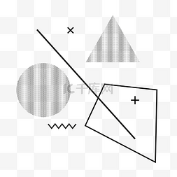 个性几何图片_孟菲斯个性几何