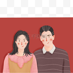 结婚证照片图片_新人结婚证照片小清新PNG