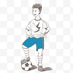 足球漫画图片_足球男孩世界杯