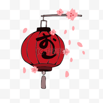 红色水墨灯笼图片_红色水墨灯笼素材-红色水墨灯笼图片大全-千库网