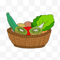 新鲜蔬菜免抠图片_绿色新鲜的水果蔬菜免抠图